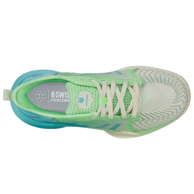 K-Swiss Women's Pickleball Supreme (Egret/Patina Green) 