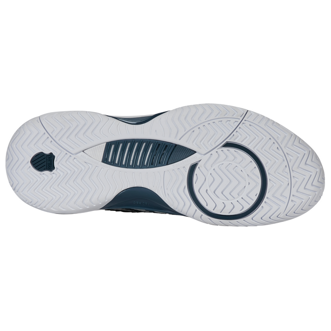 K-Swiss Men's Hypercourt Supreme 2 Tennis Shoe (White/Stargazer) 