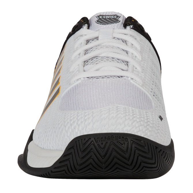 K-Swiss Men's Express Light 2E Pickleball Shoe (White/Daffodil)