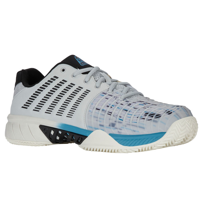 K-Swiss Men's Express Light 3 HB Padel Shoe (Dawn Blue/Blue Moon/Black) 