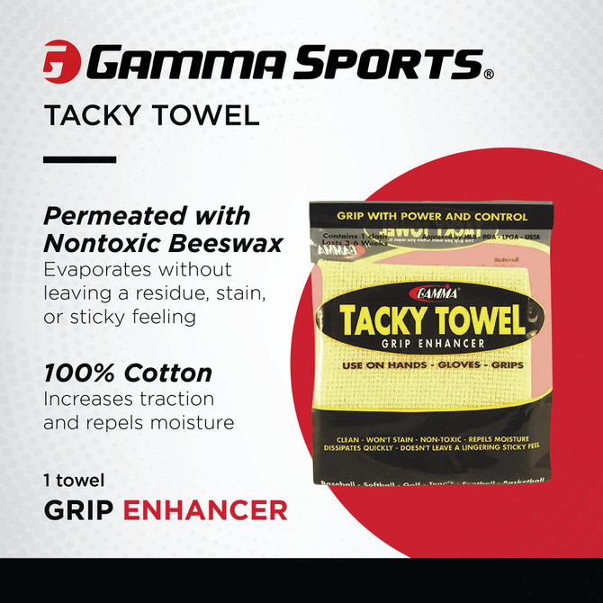Gamma Tacky Towel Grip Enhancer