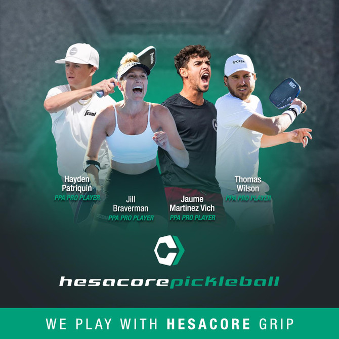 Hesacore Pickleball Carbon Grip