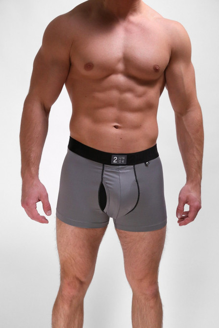 2UNDR Mens Power Shift 3" Boxer Trunk Underwear
