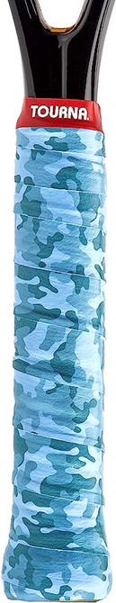 Tourna Mega Tac Tennis Racquet Grip, Blue