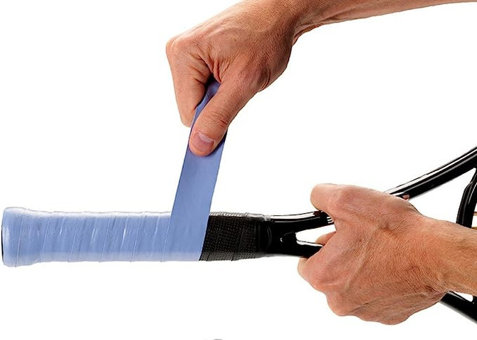 Tourna Mega Tac Tennis Racquet Grip, Blue