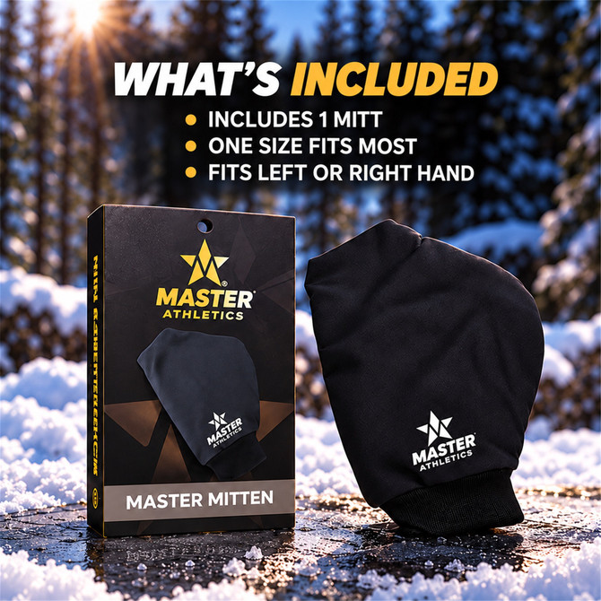 Master Athletics Master Mitten – Cold Weather Paddle/Racquet Mitt