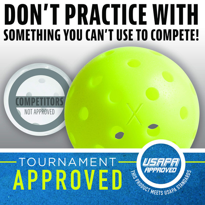 Franklin X-40 Outdoor Pickleball (100 Pack)