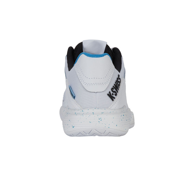 K-Swiss Men's Tura Team Pickleball Shoe (White/Brilliant Blue/Black)