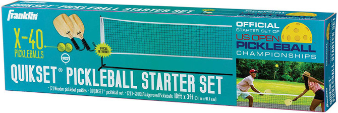 Franklin Half Court Quickset Pickleball Starter Set