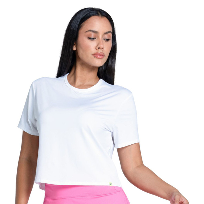 Lucky In Love Power Box Tee With UV Protection. 