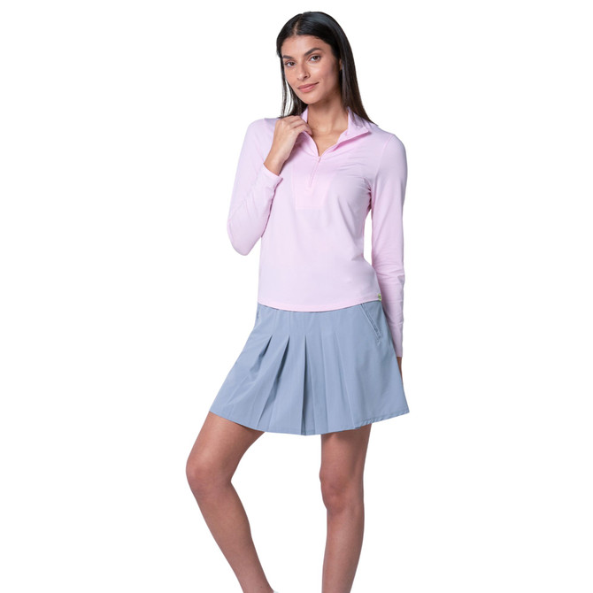 Lucky in Love Women's Free Play Zip Long Sleeve 