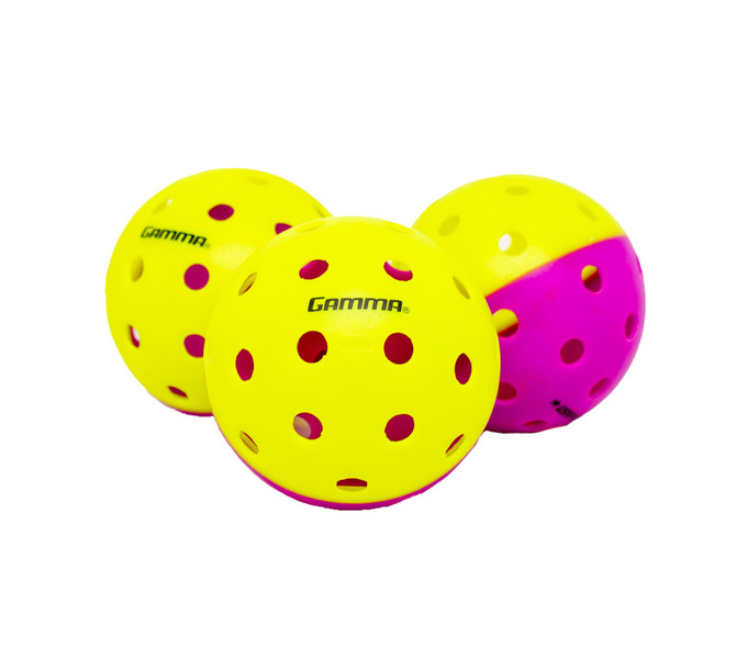 Gamma Two-Tone Outdoor Training Pickleballs