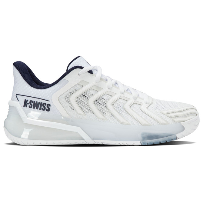 K-Swiss Men's Ultrashot 4 Tennis Shoe (White/Peacoat).