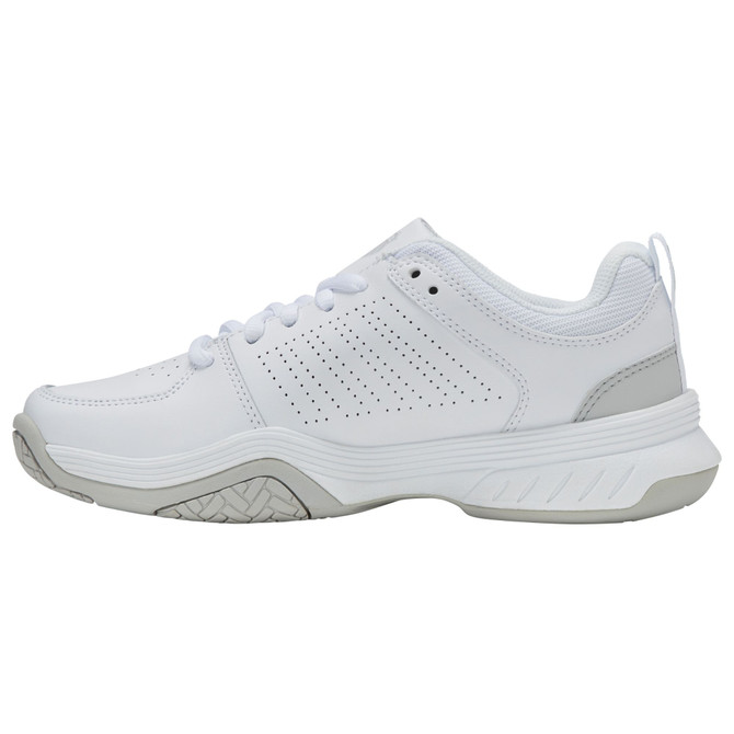 K-Swiss Women's Court  Express 2 Tennis Shoe (White/Ballad Blue/Dawn Blue).