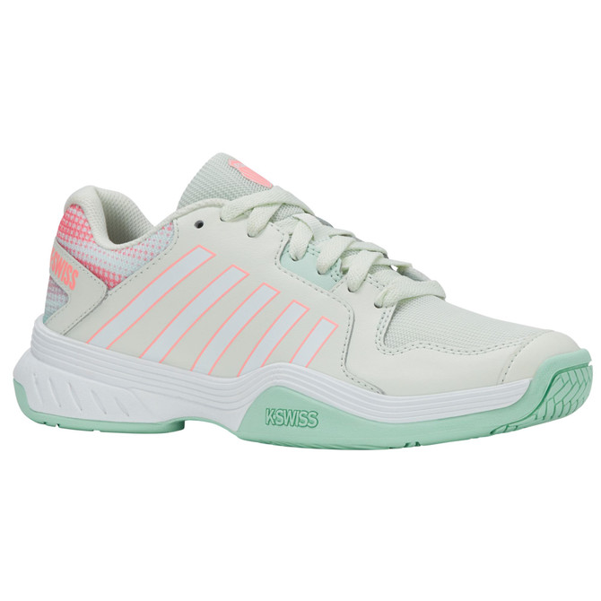K-Swiss Women's Court Express Pickleball Shoe (Ice/White/Honeydew)