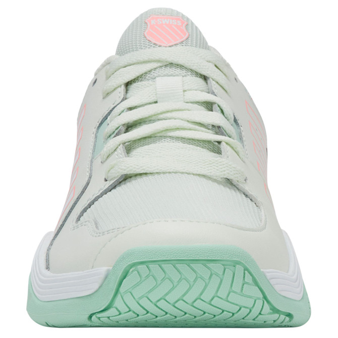 K-Swiss Women's Court Express Pickleball Shoe (Ice/White/Honeydew)
