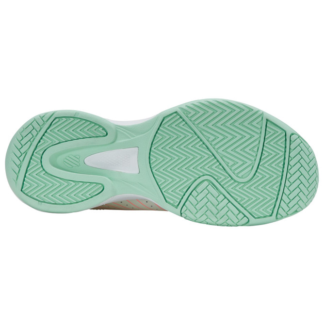 K-Swiss Women's Court Express Pickleball Shoe (Ice/White/Honeydew)