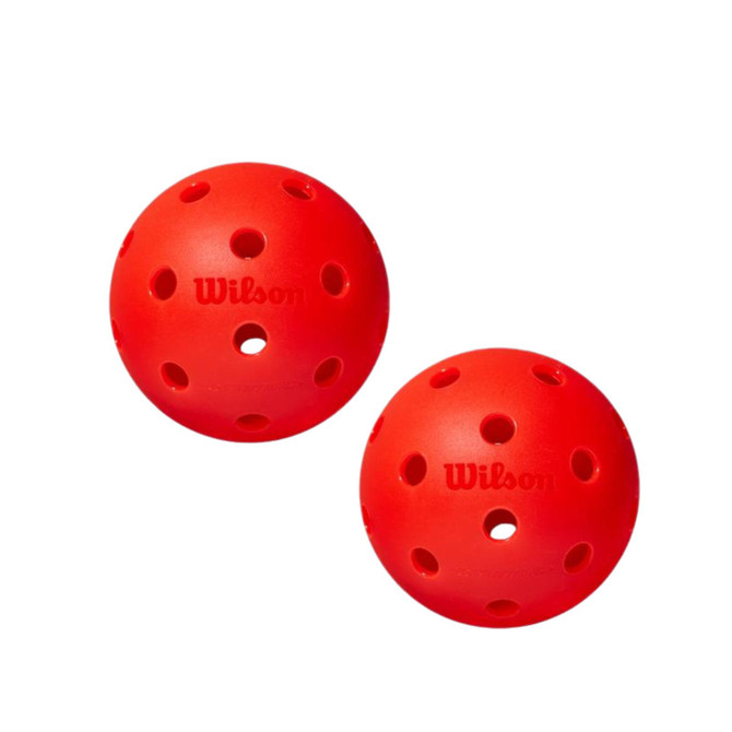 Wilson Tru 32 Pro Outdoor Infrared Pickleball Balls (2 Pack)