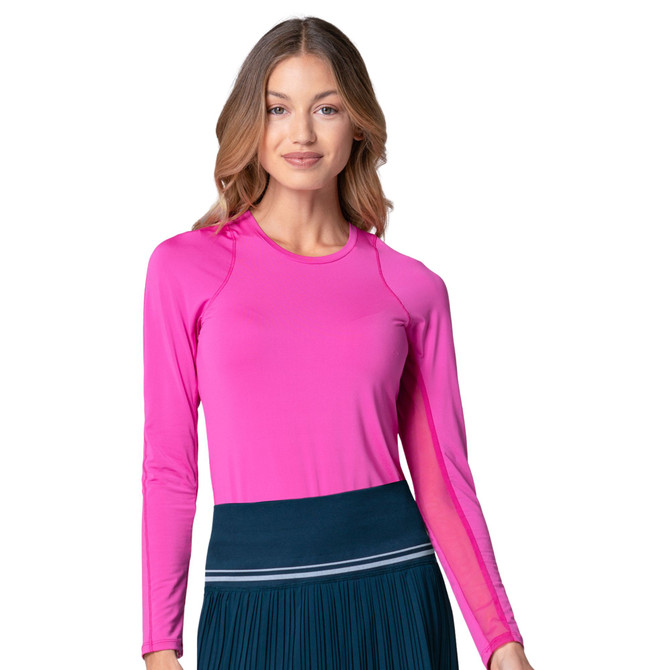 Lucky In Love Breeze Long Sleeve Crew with UV-Protection.