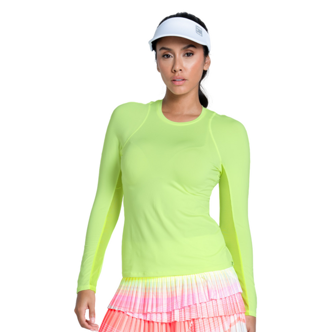 Lucky In Love Breeze Long Sleeve Crew with UV-Protection.