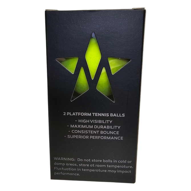 Master Athletics High Visibility (HV) Platform Tennis Ball (Case).