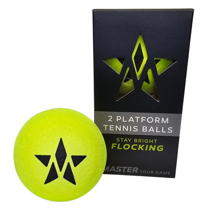 Master Athletics High Visibility (HV) Platform Tennis Ball (Case).