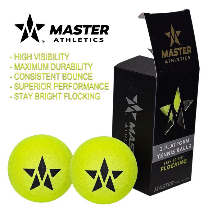 Master Athletics High Visibility (HV) Platform Tennis Ball (Sleeve)