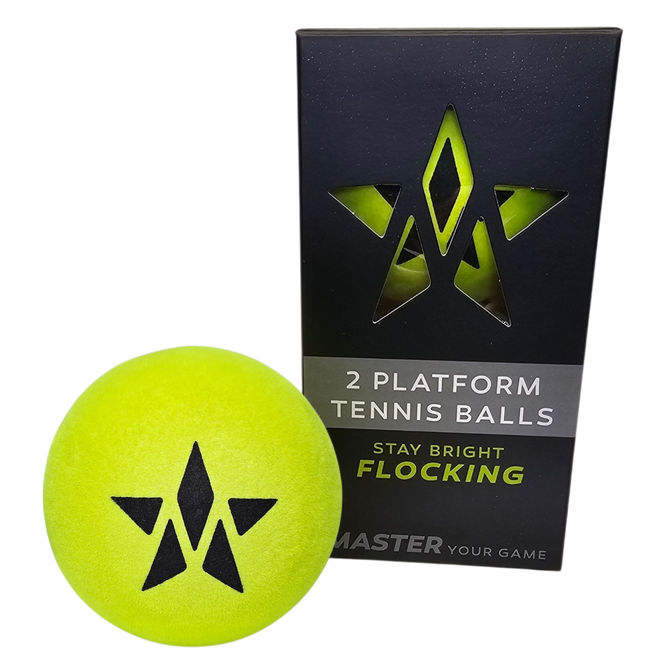 Master Athletics High Visibility (HV) Platform Tennis Ball (Dozen)