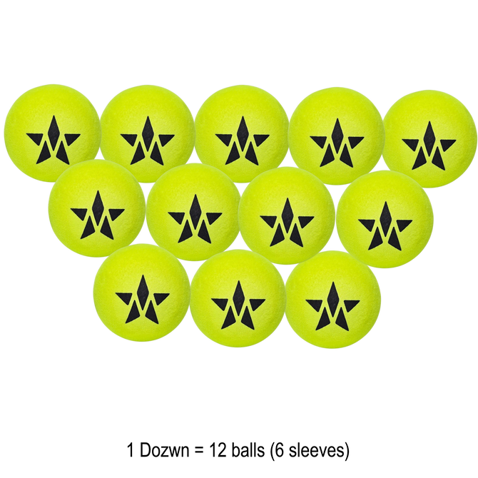 Master Athletics High Visibility (HV) Platform Tennis Ball (Dozen)