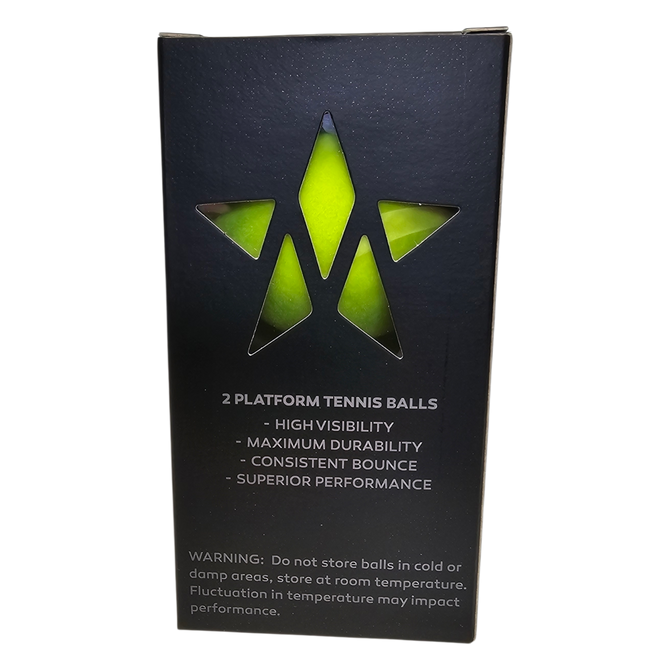 Master Athletics High Visibility (HV) Platform Tennis Ball (Dozen)