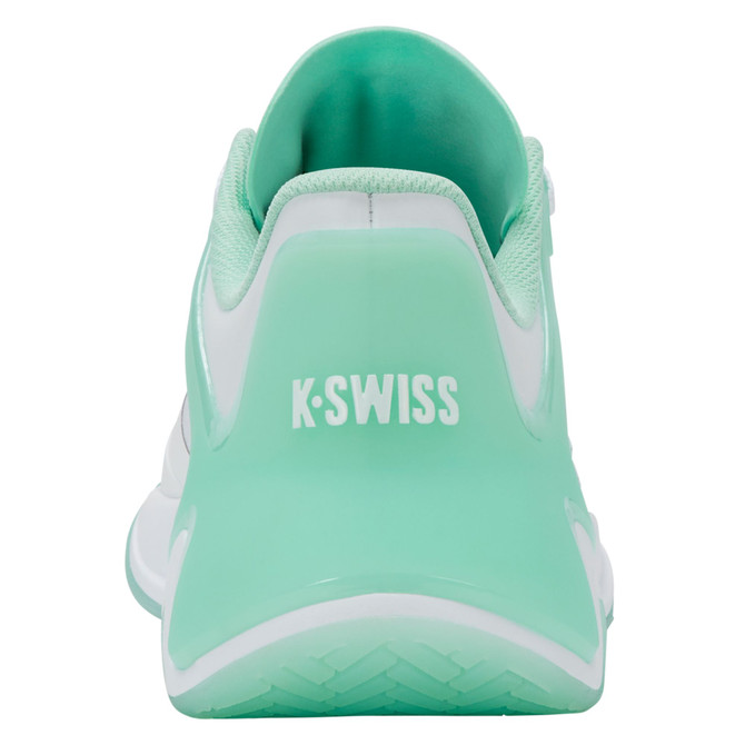 K-Swiss Women's K-Frame Pickleball Performance Shoe (White/Neon Mint/Hot Neon Pink)