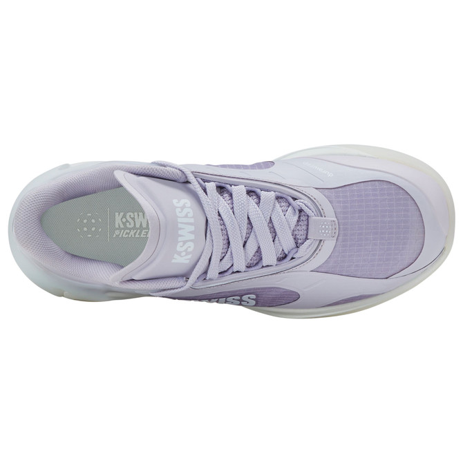 K-Swiss Women's K-Frame Pickleball Performance Shoe (Lavender Blue/Bit of Blue/Patina Green)