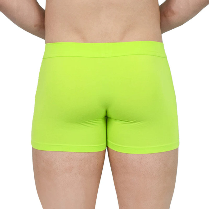 Obviously EliteMan - Boxer Brief 3 inch Leg (Lime, X-Large)