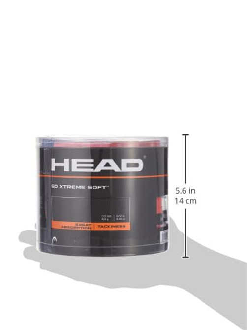 HEAD Xtreme Soft Racquet Overgrip -  60 Pack Assorted