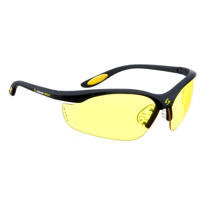 Gearbox Vision Eyewear (Black, Amber)