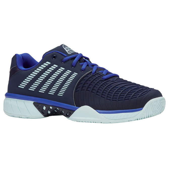 K-Swiss Men's Express Light 3 HB Padel Shoe (Naval Academy/Ice Castle/Dazzling Blue)
