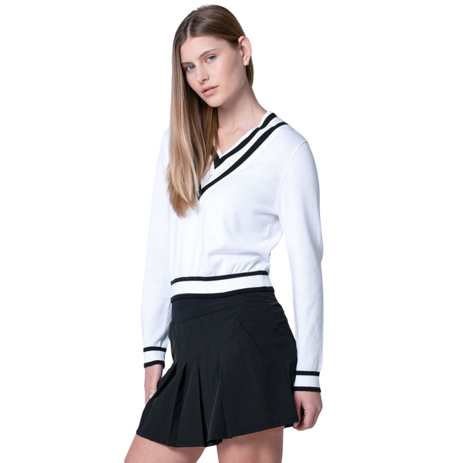 Lucky In Love Victory V-neck Sweater