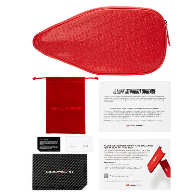 Selkirk Labs Project Boomstik Pickleball Paddle (Elongated)