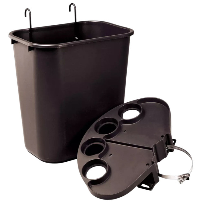 Tourna Court Tray & Basket (Black)