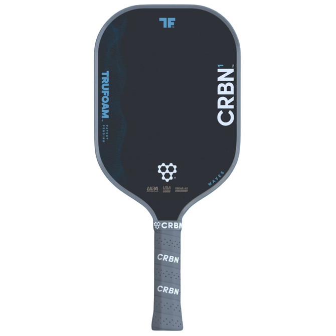 CRBN¹ TruFoam Waves Pickleball Paddle (Elongated w/ Long Handle)