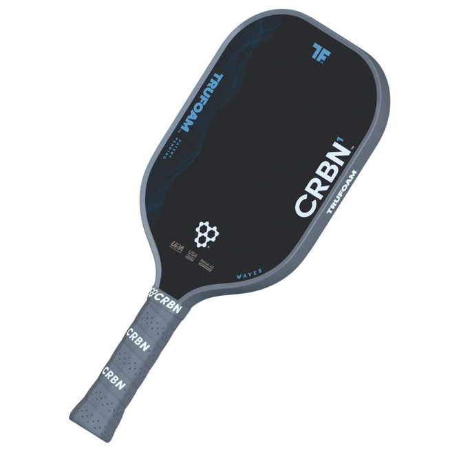 CRBN¹ TruFoam Waves Pickleball Paddle (Elongated w/ Long Handle)