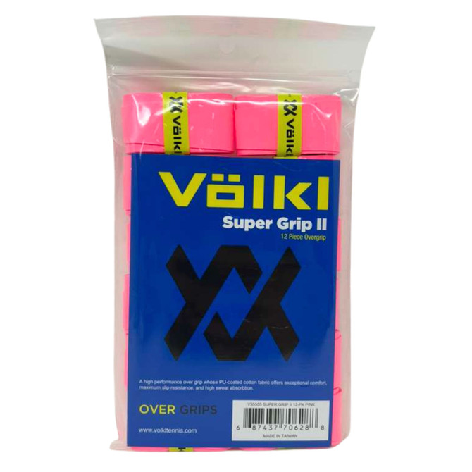 VOLKL SUPER GRIP II | Cotton | Overgrip | High Performance Tennis Grip