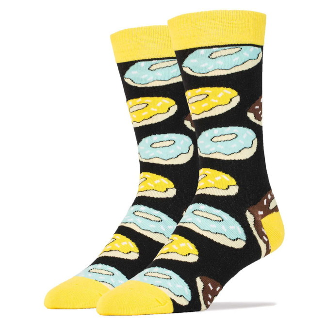 Oooh Yeah! Mens Crew Sock | Donut Magic