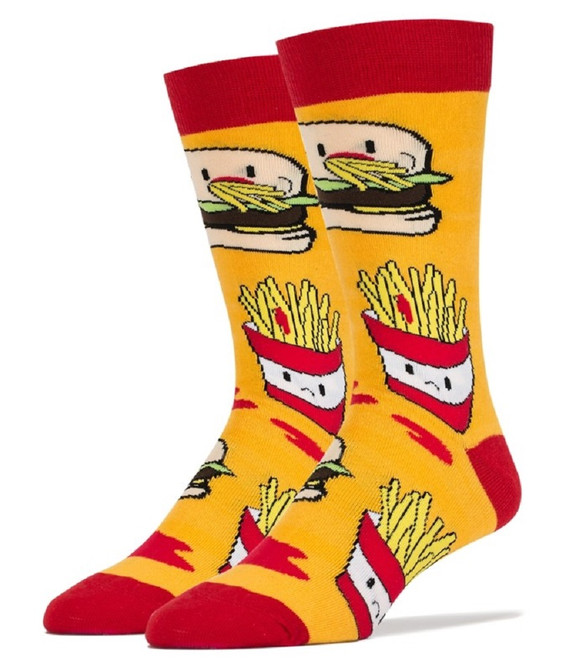 Oooh Yeah! Mens Crew Socks (Super Size)