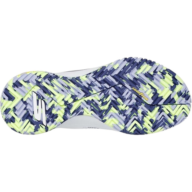 Skechers Women's Viper Court Elite. (White/Purple/Lavender)