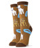 Oooh Yeah!  Womens Cotton Crew Socks (Don't Know Pit)