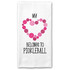 Pickleball Kitchen Hand Towel (My Heart Belongs To Pickleball)