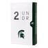 2UNDR NCAA Team Colors Men's Swing Shift Boxers (Msu Dark Green)