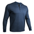 2UNDR Men's Long Sleeve Pocket Henley Pullover