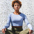 BloqUV Women's  UPF 50+ Sun Protection Active Crop Top